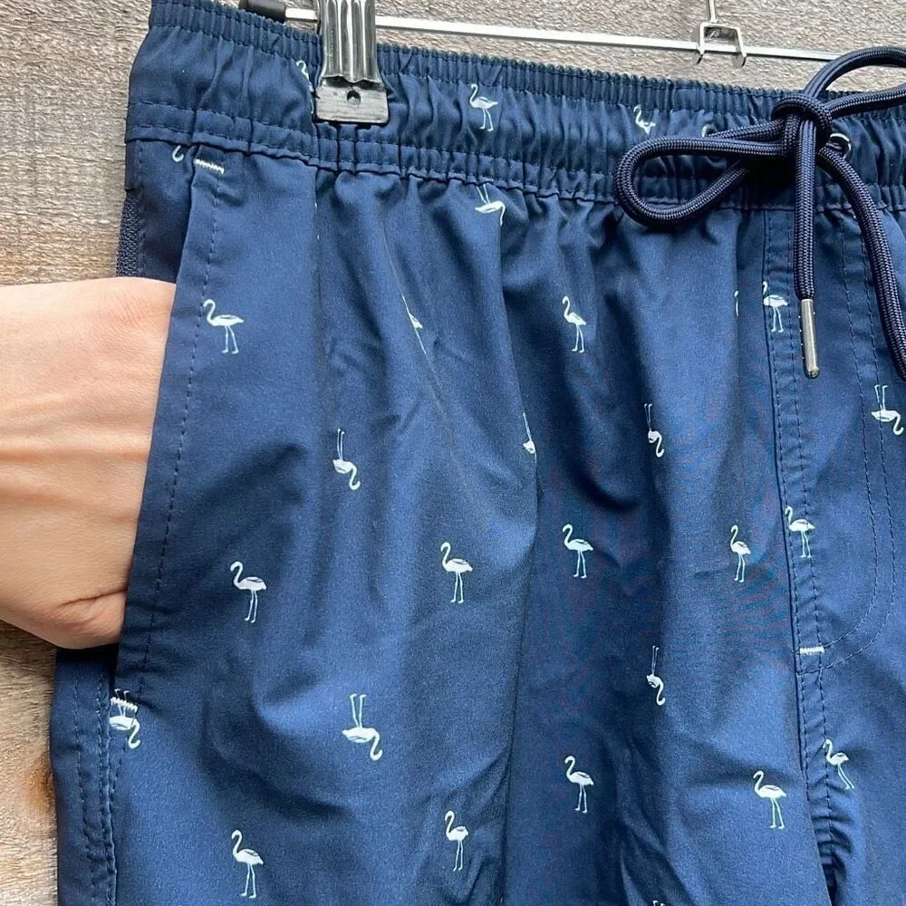 Goodfellow & Co. Men's Flamingo Print Swim Shorts